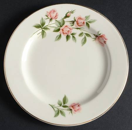 Sweetheart Rose Bread & Butter Plate