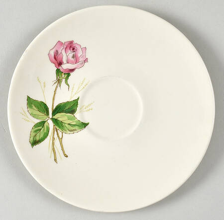 Tea Rose Saucer
