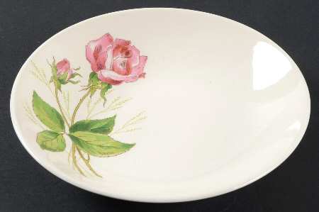 Tea Rose Coupe Soup Bowl