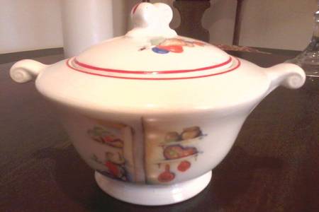 Tia Juana Sugar Bowl & Lid