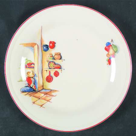 Tia Juana Luncheon Plate