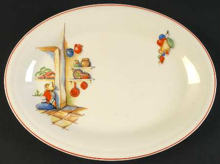 Tia Juana 11" Oval Serving Platter