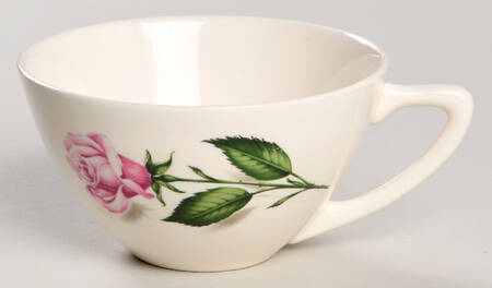 Tupperware Rose Flat Cup