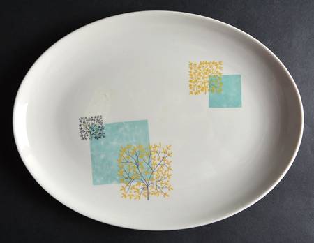 Washington Square 12" Oval Serving Platter