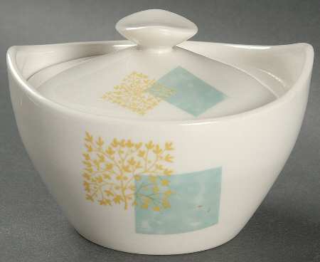 Washington Square Sugar Bowl & Lid