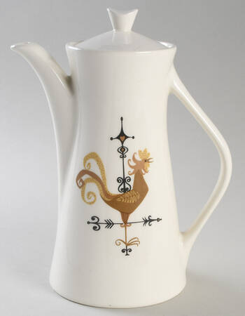 Weather Vane Coffee Pot & Lid
