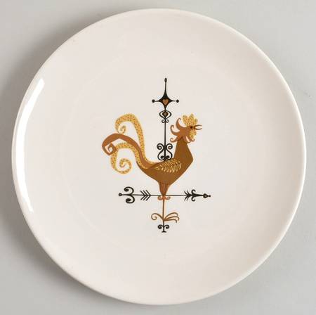 Weather Vane Salad Plate
