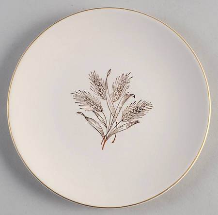 Wheat Bread & Butter Plate