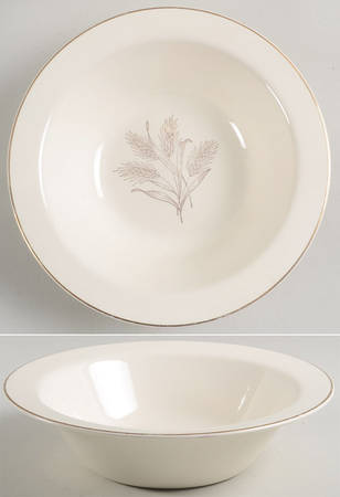 Wheat 9" Round Vegetable Bowl