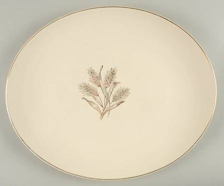 Wheat 14" Oval Serving Platter