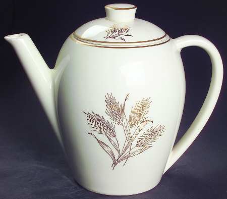 Wheat Coffee Pot & Lid