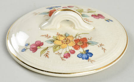 Wildrose Lid for Sugar Bowl