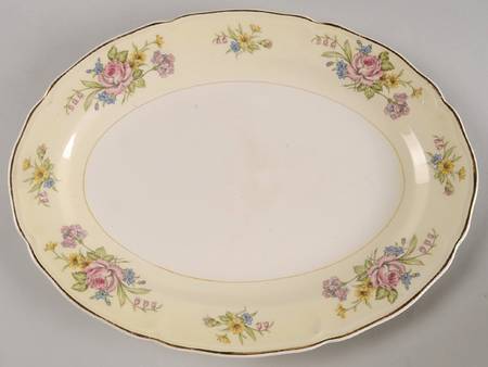 Williamsburg 13" Oval Serving Platter