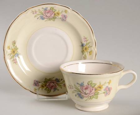 Williamsburg Footed Cup & Saucer Set