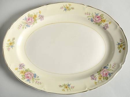 Williamsburg 15" Oval Serving Platter