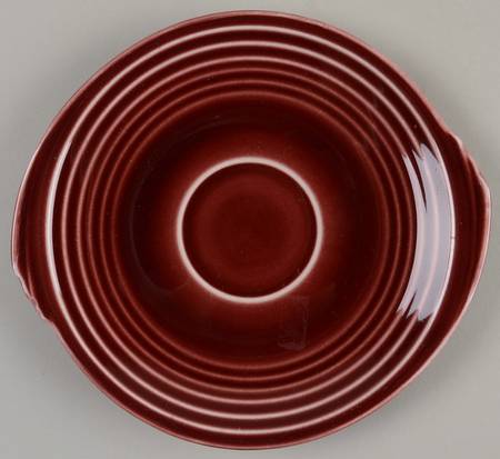 Yorktown Maroon Saucer