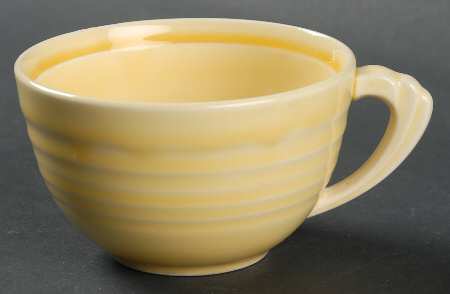 Yorktown Yellow Flat Cup