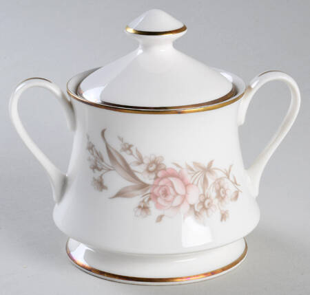 Ivory Rose (USA) Sugar Bowl & Lid