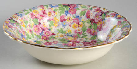 Apple Blossom Chintz Coupe Cereal Bowl