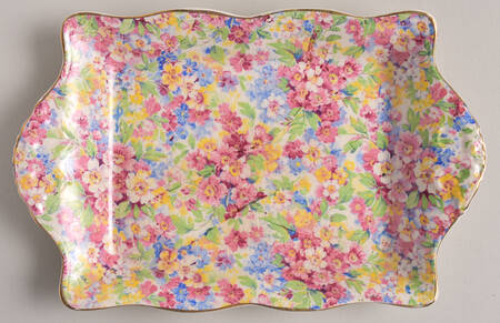Apple Blossom Chintz York Tray