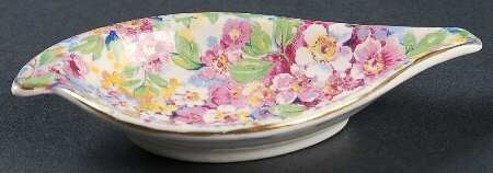 Apple Blossom Chintz 4" Ashtray