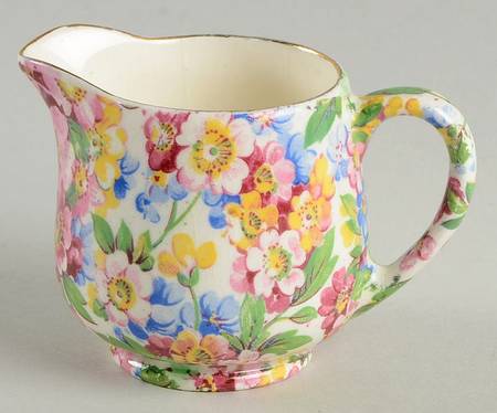 Apple Blossom Chintz Individual Creamer