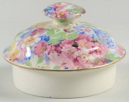 Apple Blossom Chintz Lid for Melrose Teapot