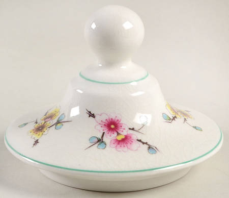 Chinese Rose Lid for 7" Storage Jar