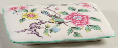 Chinese Rose Lid for Rectangular Box