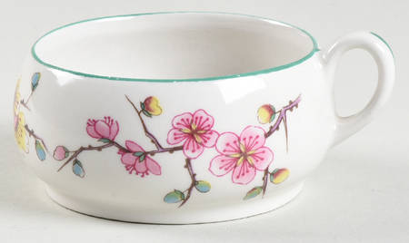 Chinese Rose Stacking Mini Open Sugar Bowl