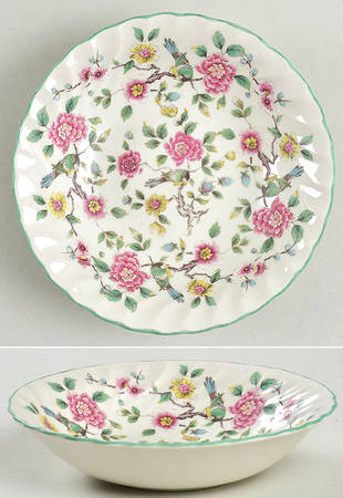 Chinese Rose Fruit/Dessert (Sauce) Bowl