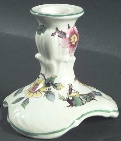 Chinese Rose 3" Candlestick