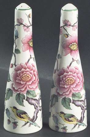 Chinese Rose Salt & Pepper Set