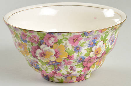 Dubarry (Old, No Globe Backstamp) Mayonnaise Bowl