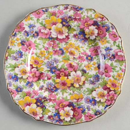Dubarry (Old, No Globe Backstamp) Bread & Butter Plate