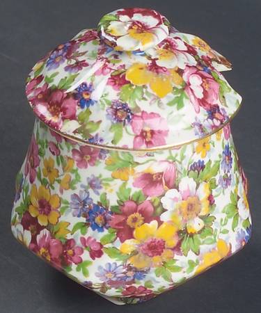 Dubarry (Old, No Globe Backstamp) Honey Pot & Lid