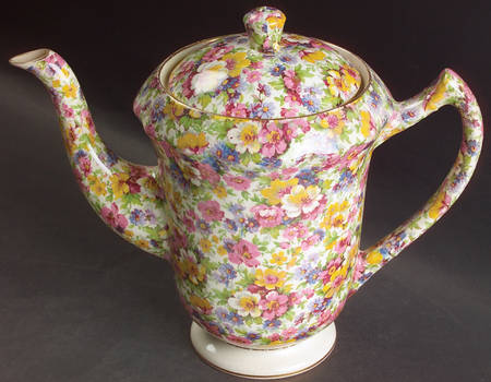 Dubarry (Old, No Globe Backstamp) Granville Coffee Pot & Lid