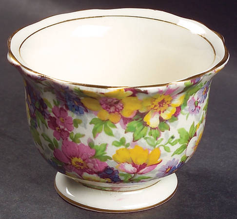 Dubarry (Old, No Globe Backstamp) Mini Open Sugar Bowl