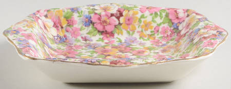Dubarry (Old, No Globe Backstamp) 6" Jewel Sweet Meat