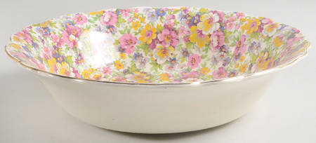 Dubarry (Old, No Globe Backstamp) 9" Round Vegetable Bowl