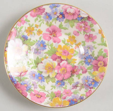 Dubarry (Old, No Globe Backstamp) Saucer for Footed Demitasse Cup