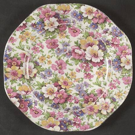 Dubarry (Old, No Globe Backstamp) Bread & Butter Plate