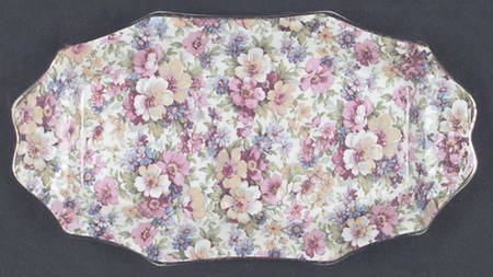 Dubarry (Old, No Globe Backstamp) Large Sandwich Tray