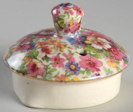 Dubarry (Old, No Globe Backstamp) Lid for Granville Teapot
