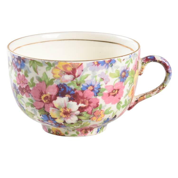 Dubarry (Old, No Globe Backstamp) Flat Cup
