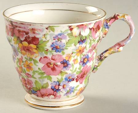 Dubarry (Old, No Globe Backstamp) Footed Cup