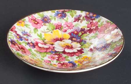 Dubarry (Old, No Globe Backstamp) Saucer for Demitasse Cup