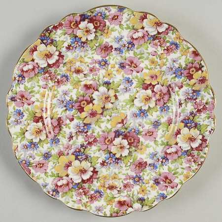 Dubarry (Old, No Globe Backstamp) Salad Plate