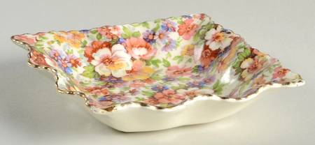 Dubarry (Old, No Globe Backstamp) Sweet Meat Dish