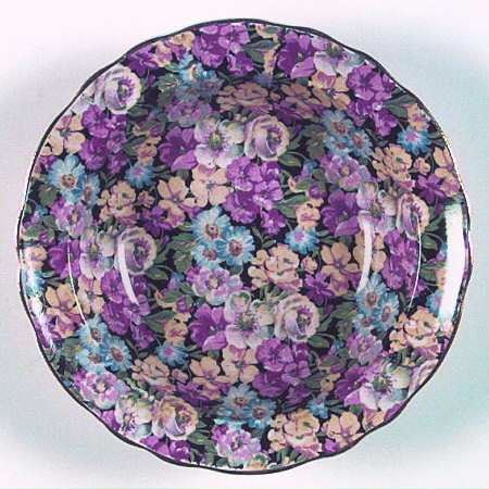 Florita (England) Rim Fruit/Dessert (Sauce) Bowl
